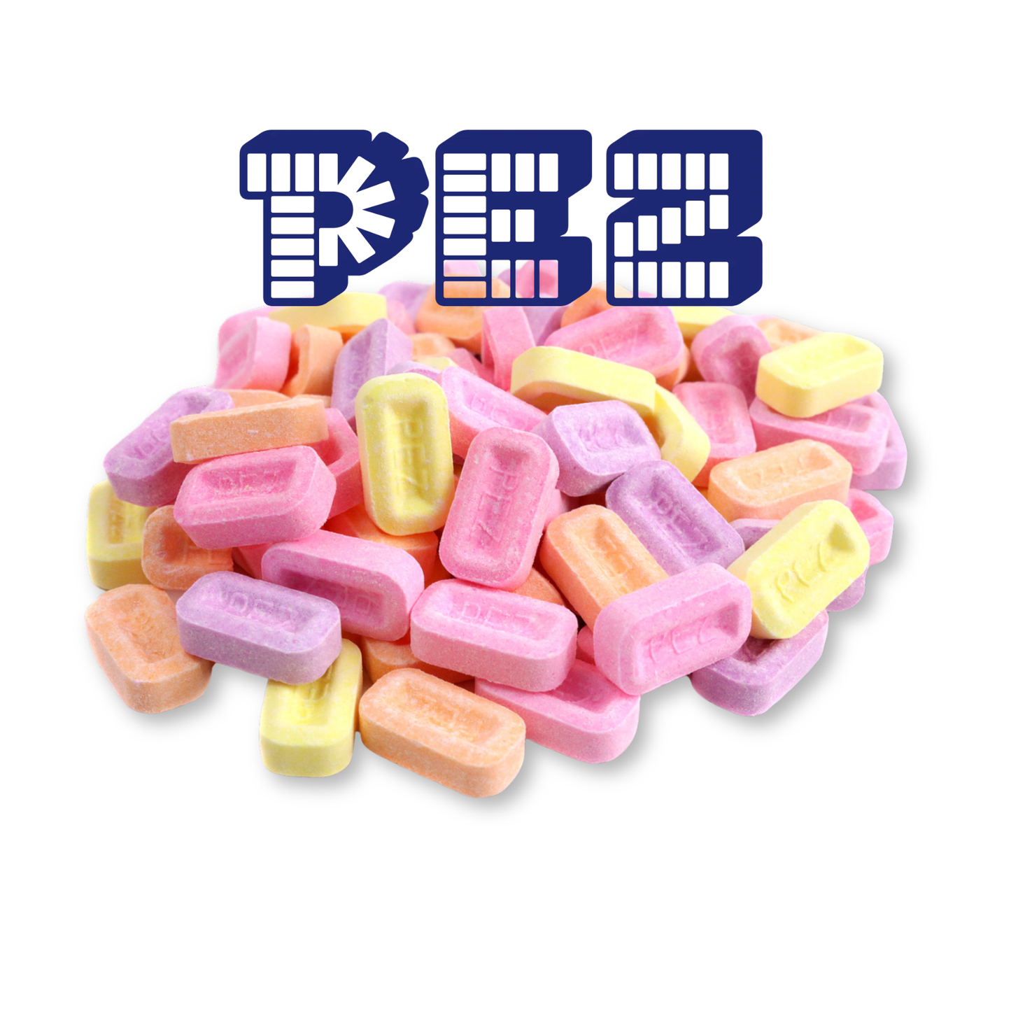Caramelos con sabor a frutas surtidas PEZ – Sin envolver – Bolsa de valor a granel