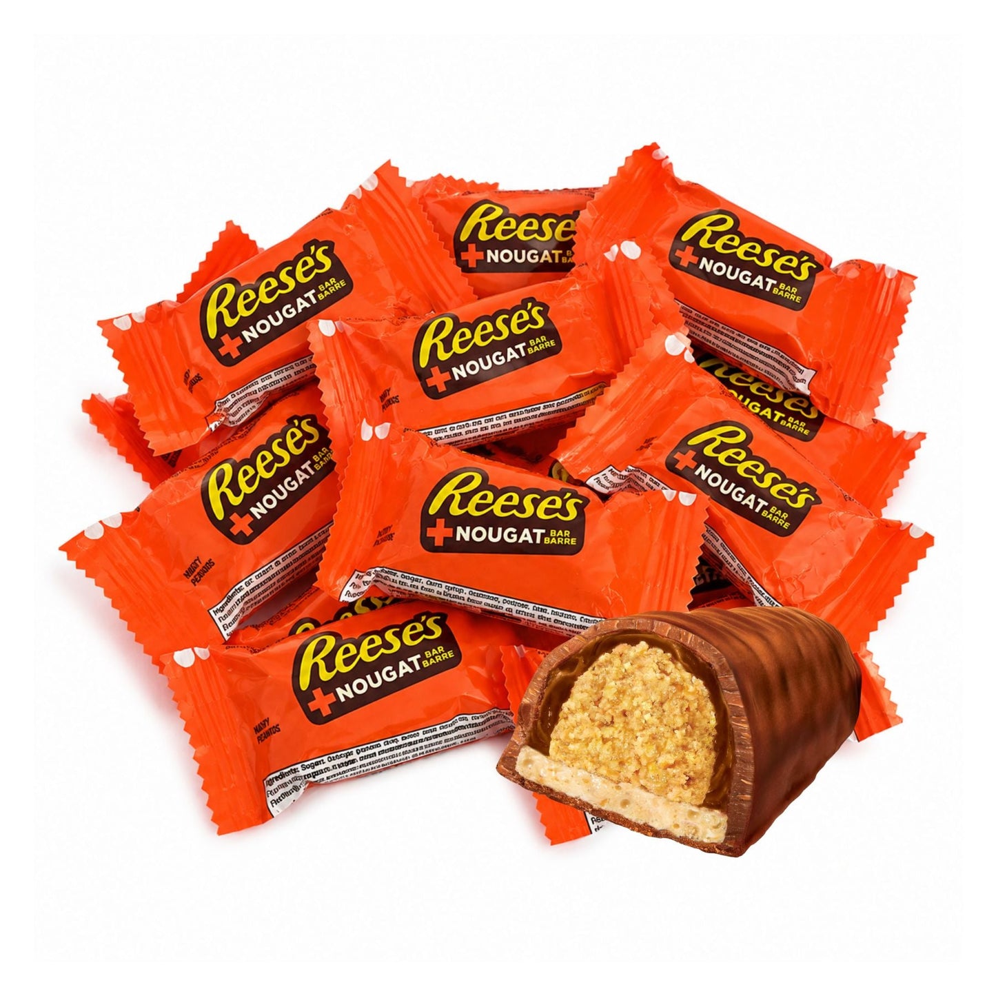 Reese's + Nougat Milk Chocolate Peanut Butter Bar – Bulk Value Bag