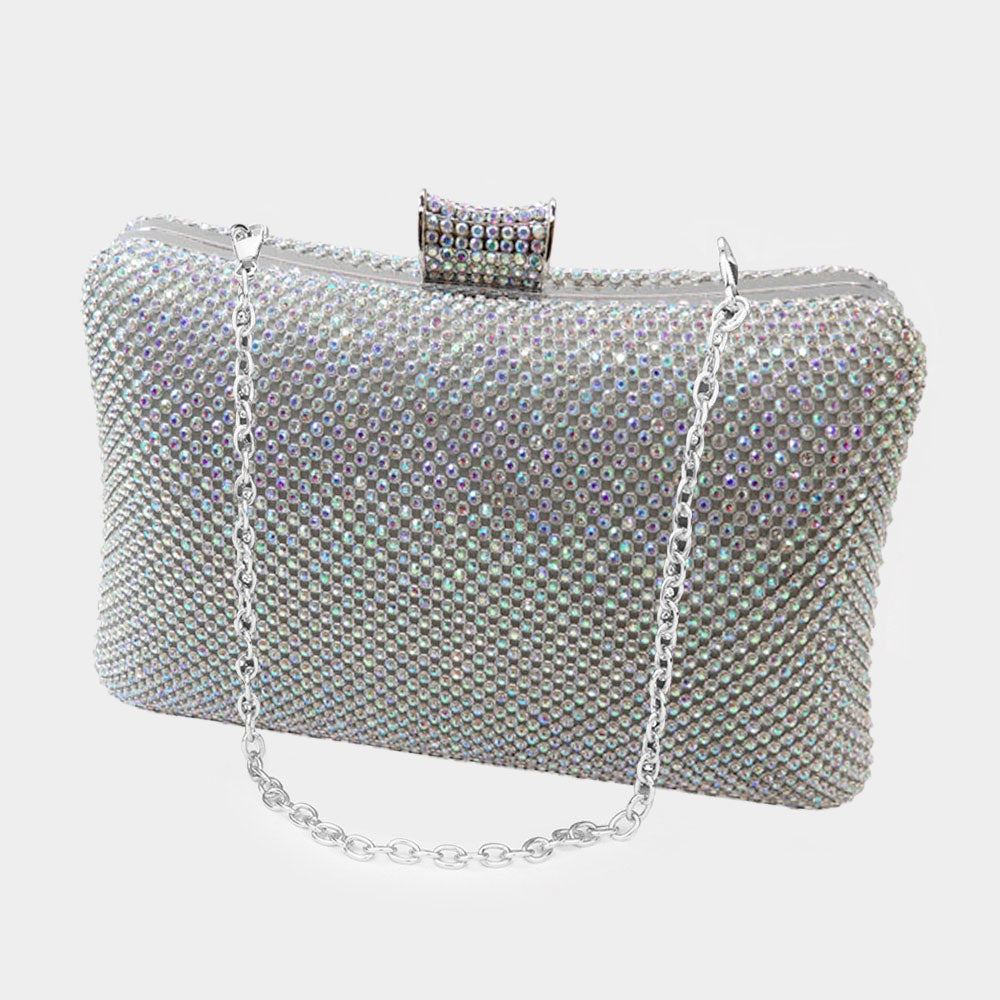 Bling Evening Tote Clutch Crossbody Bag