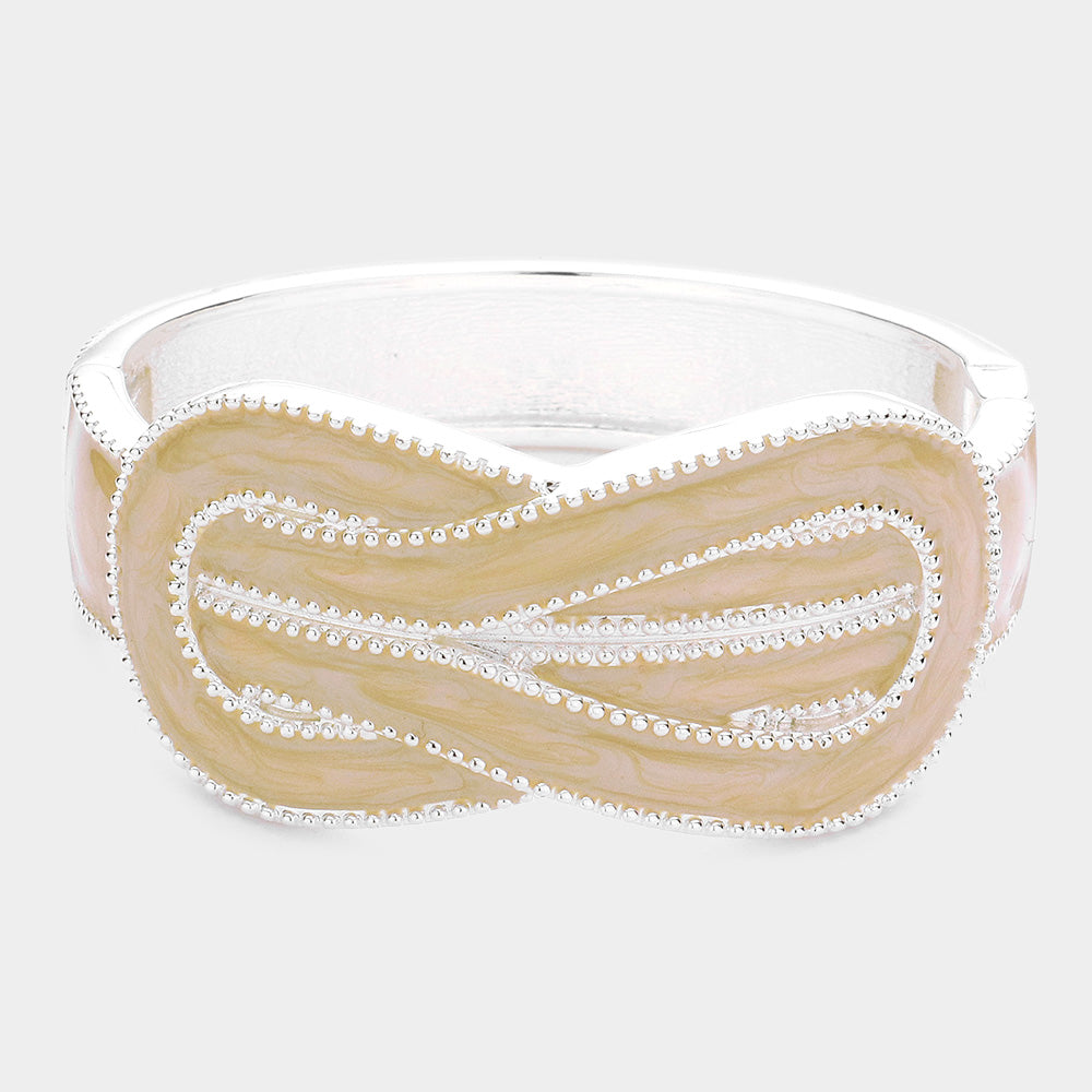 Hinged Enamel bracelet