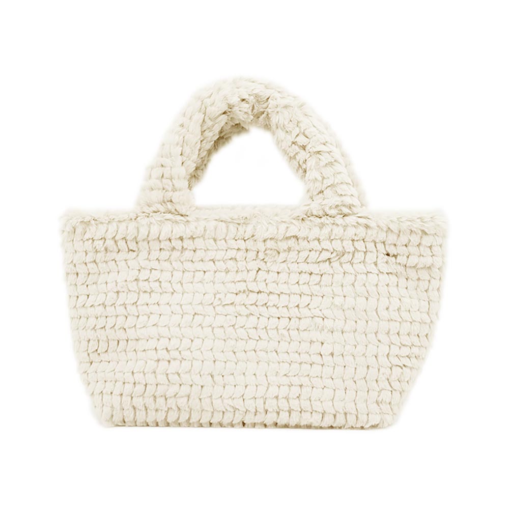 Fuzzy Fur Mini Tote Bag