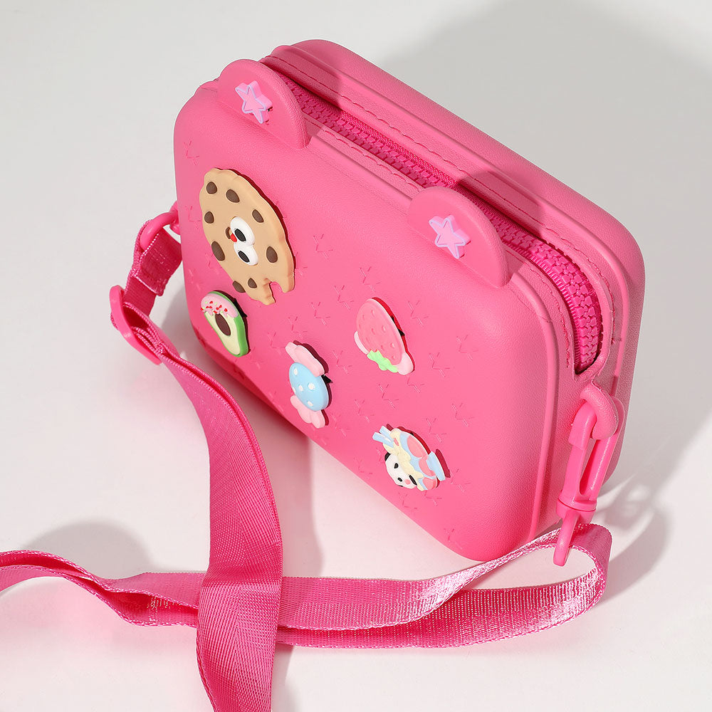 HOT FOCUS - Kids Fun Charm Crossbody Bag