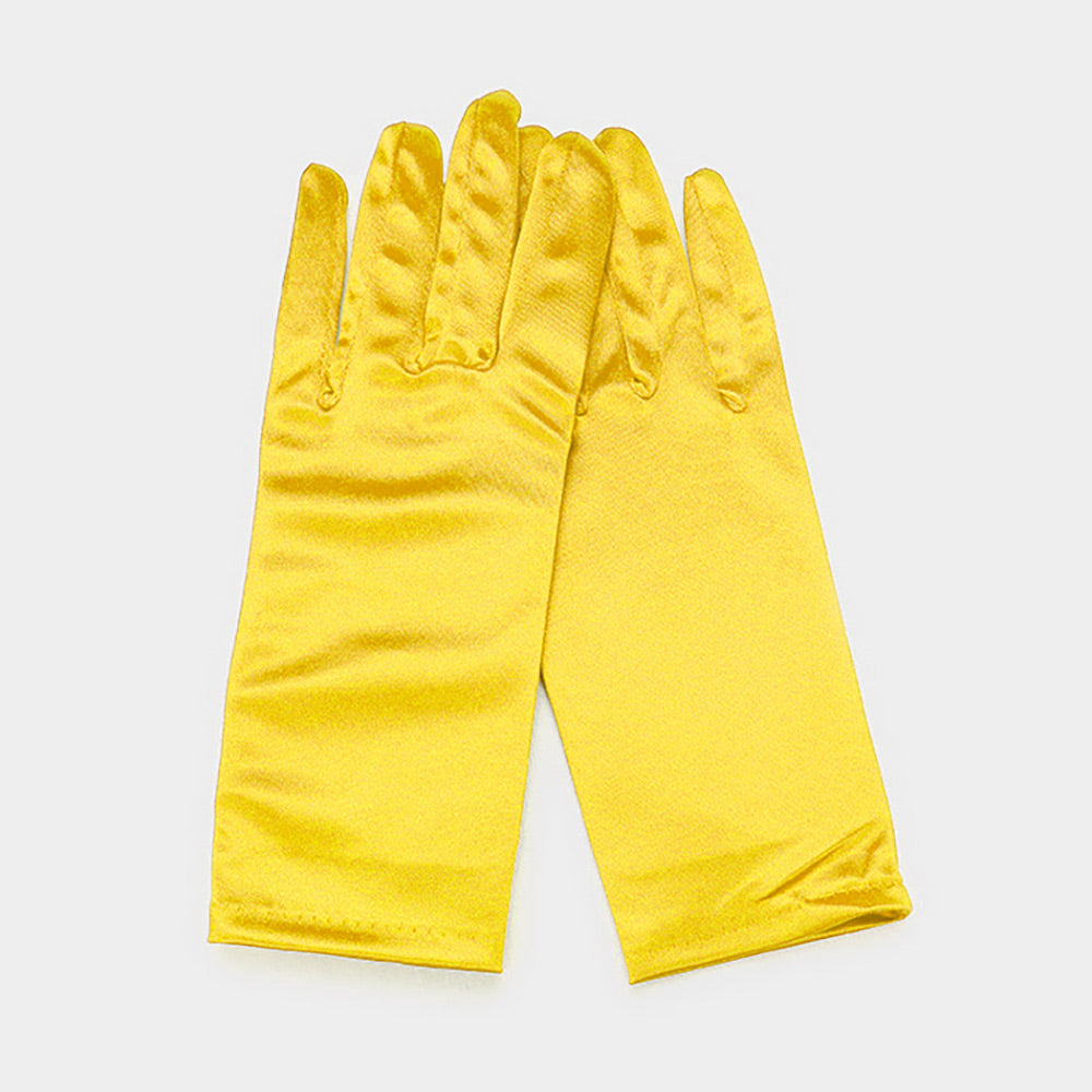 Women's Dressy Satin Wedding Gloves