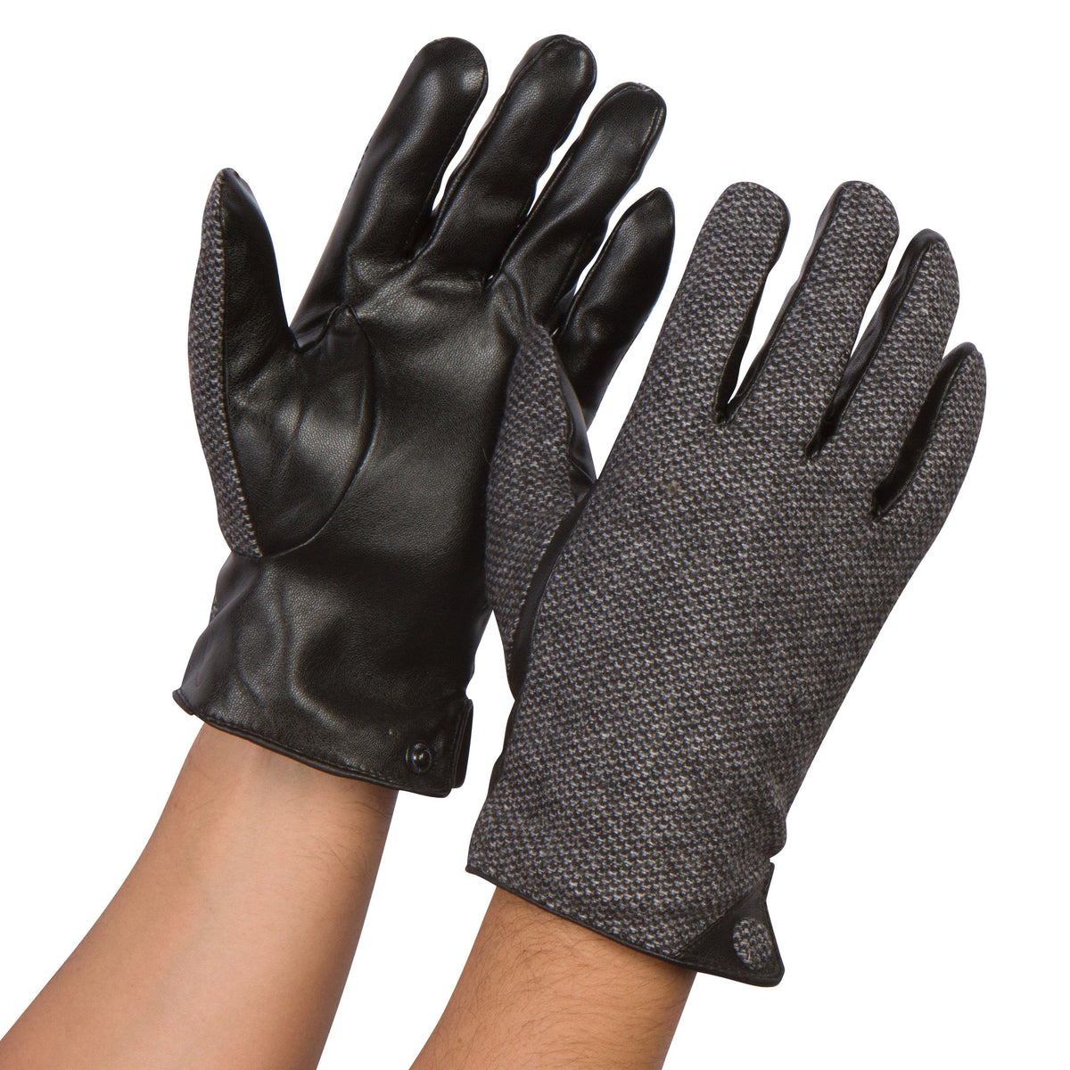 Sakkas Enes Warm Fleece Lined Driving Gloves Vegan Minimal Commute Casual