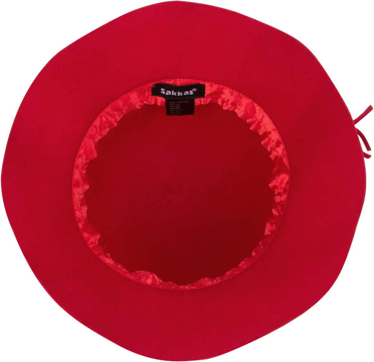 Sakkas Gloria Vintage Style Wool Cloche Hat