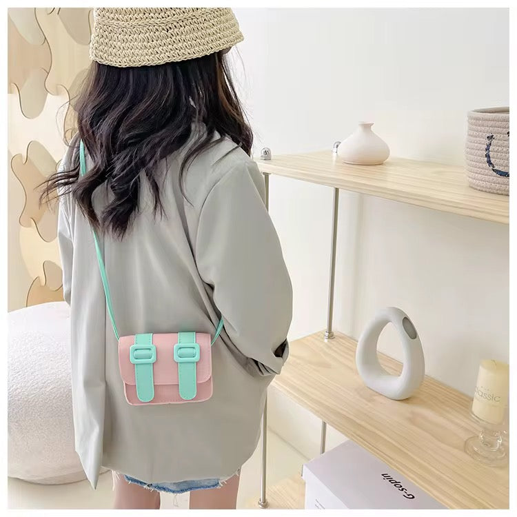 Bolso Satchel Mini Color Pop – Bandolera Divertida y con Estilo para Niñas