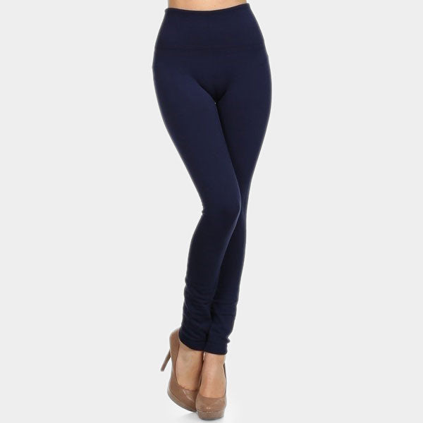 Full Length Seamless Fleece Leggings