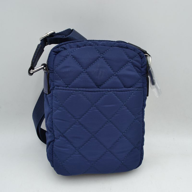 Structured Trapeze Handbag with Bamboo Ring Top Handles