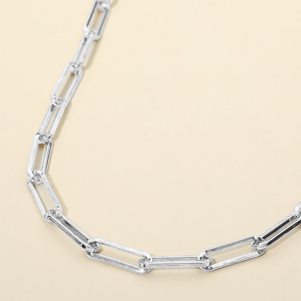 Paperclip Chain Necklace