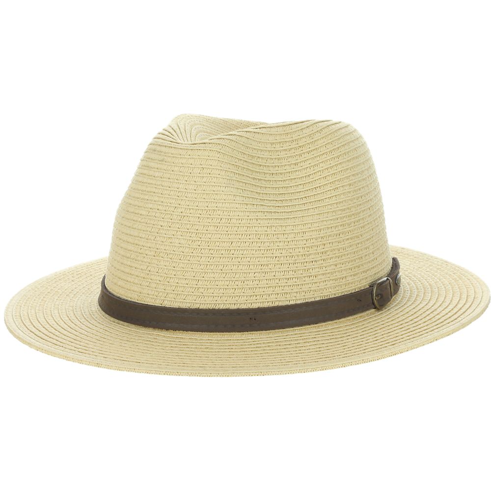 Scala Amazon Safari - Sombrero Fedora Outback de Paja UPF 50+ (Liquidación)