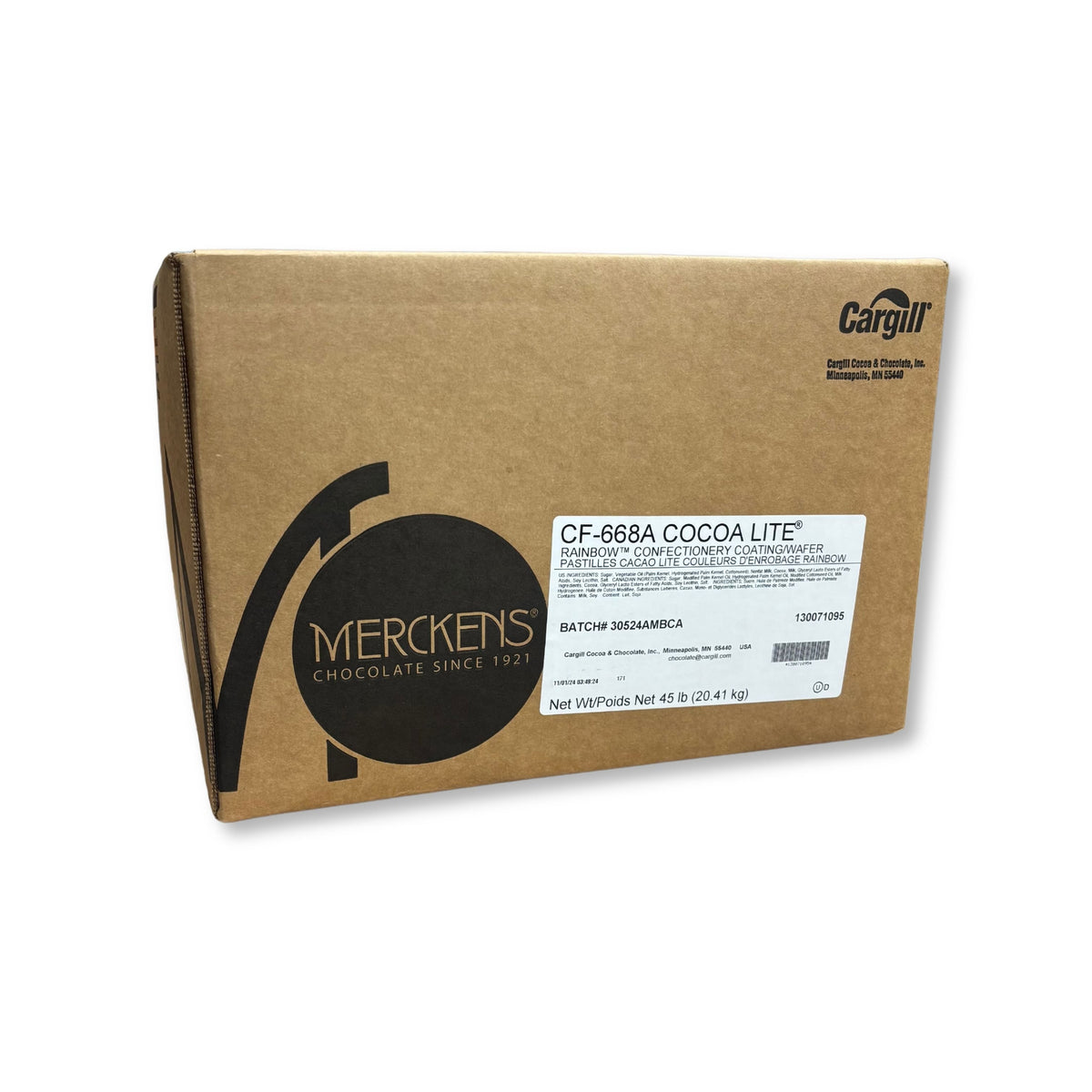 Cobertura con sabor a chocolate con leche y obleas derretibles Merckens – Bolsa de gran tamaño