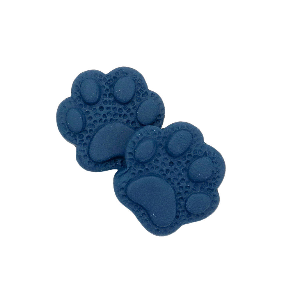 Paw Polymer Clay Stud Earrings