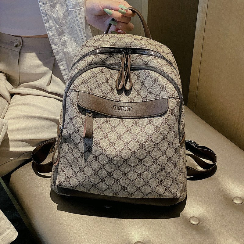 Women's Korean Style High-grade Fashion Large Capacity Backpacks