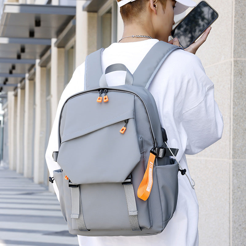 Men's Leisure Computer Lightweight Large Capacity Printable Backpacks