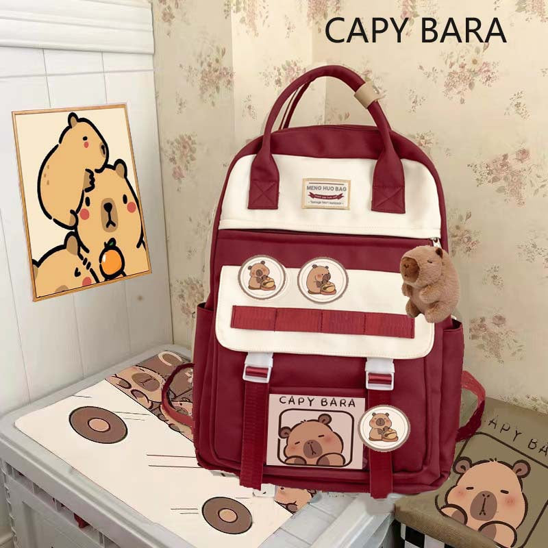Protection College Style Good-looking Large Capacity Elementary School Students' Schoolbags