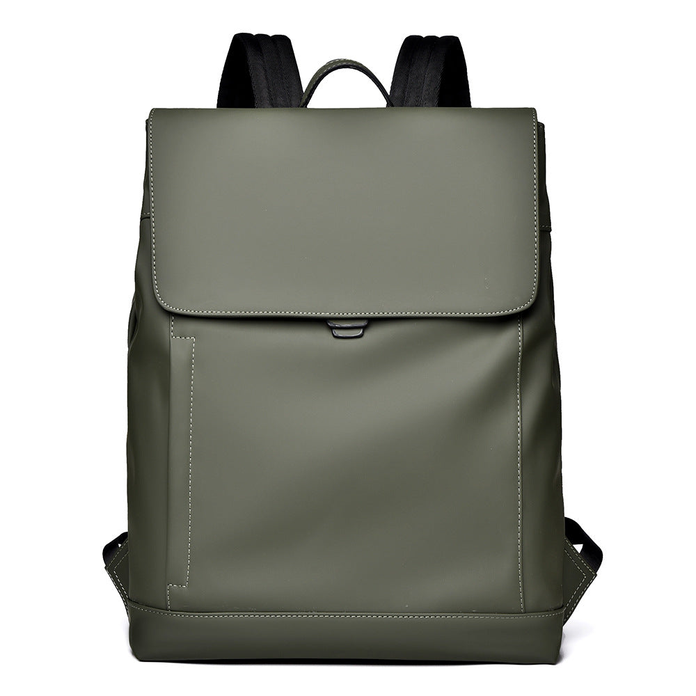 Men's High Sense Fashion Personalized Simple Solid Backpacks