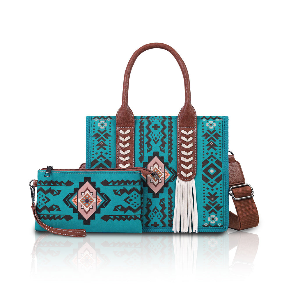 Women's Bohemian Retro Canvas Mother Commuter Crossbody Bags