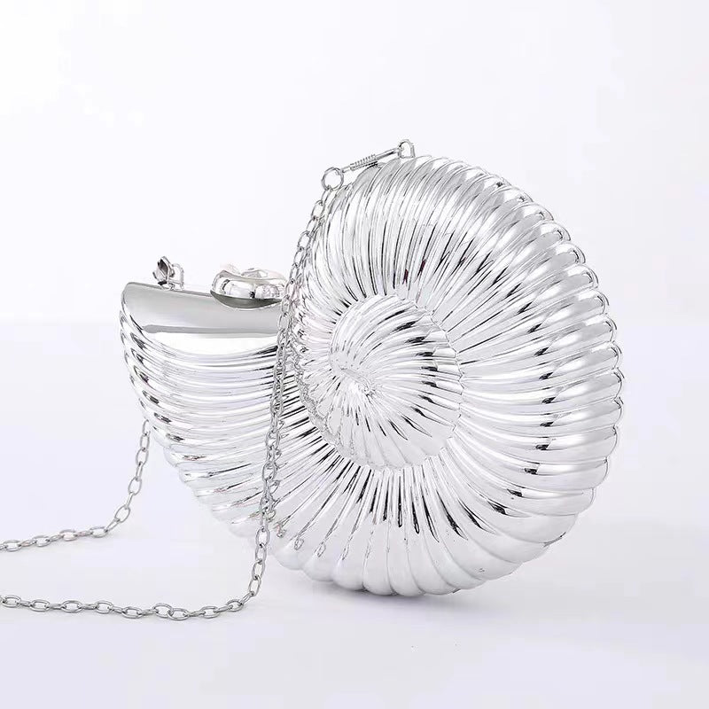 Women's Design Conch Chain Dinner Versatile Underarm Crossbody Bags