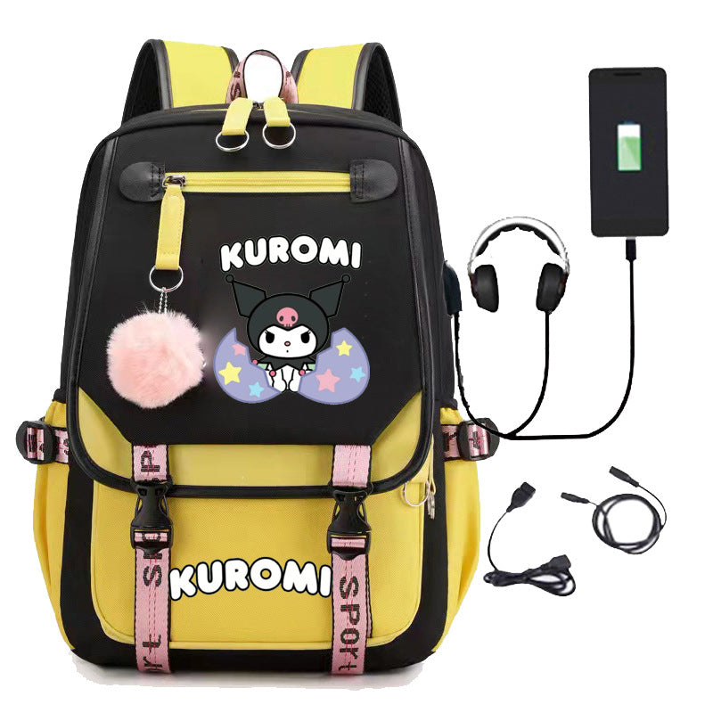 Junior High Boys Primary Large Capacity Middle School Students' Schoolbags
