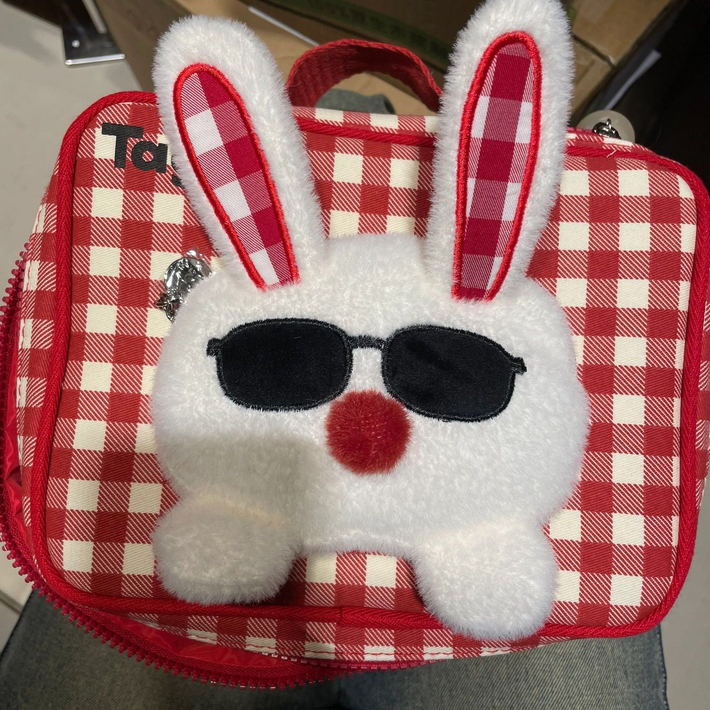 Heart Denim Shell Buggy Rabbit Plaid Bags