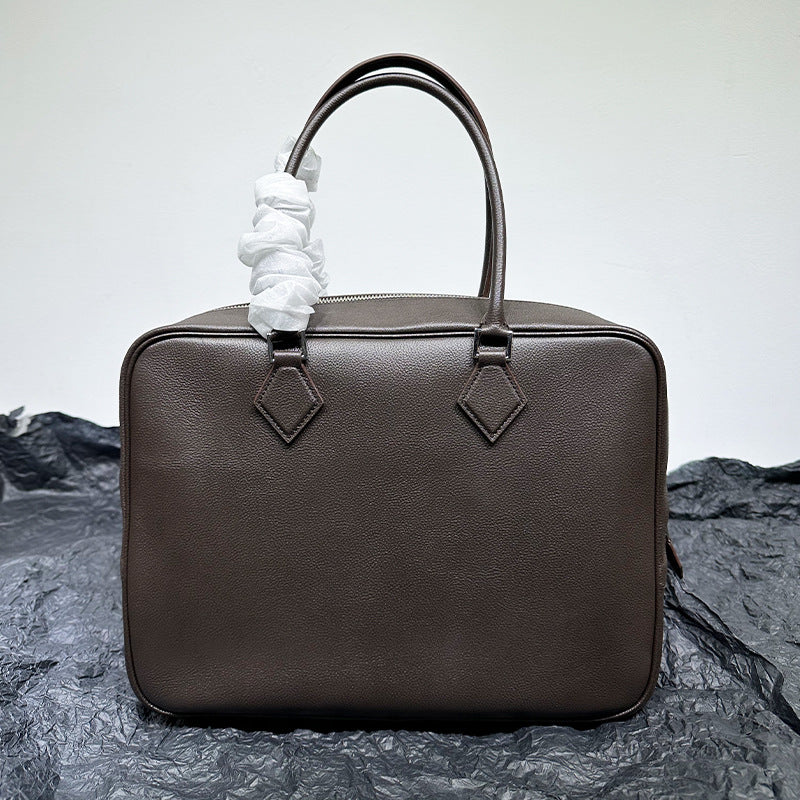 Women's First Layer Cowhide Leather Feather Retro Handbags