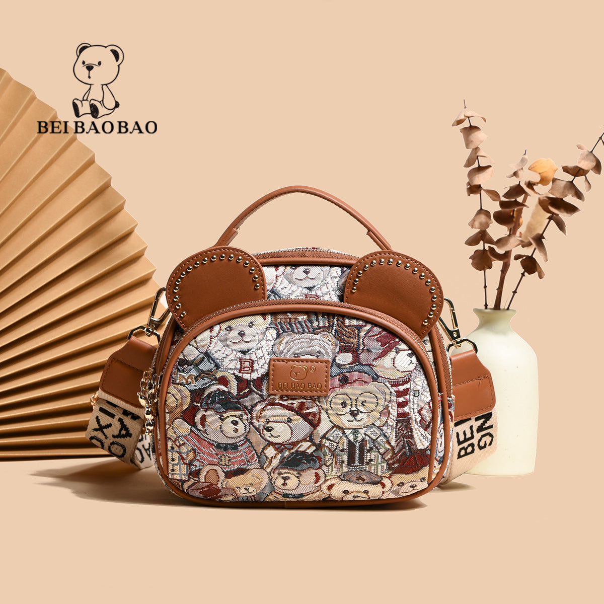 Comfortable Women's Durable Source Round Fashion Crossbody Bags