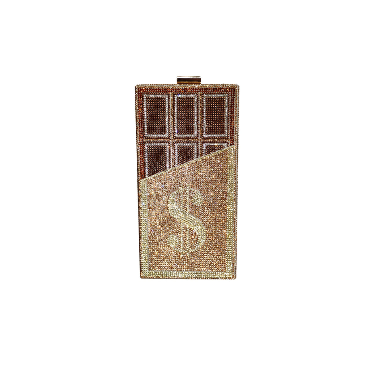 Women's Acrylic Dollar Dinner Chocolate Clutch For Evening Bags
