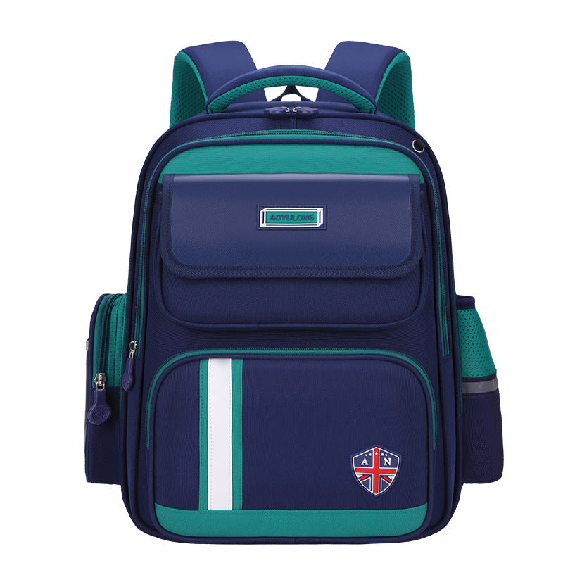 Style Spine Protection Burden Reduction Large Elementary School Students' Schoolbags