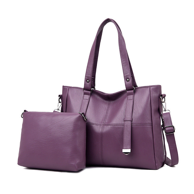 Women's Fashion Commuter Large Capacity Hand Carrying Shoulder Bags