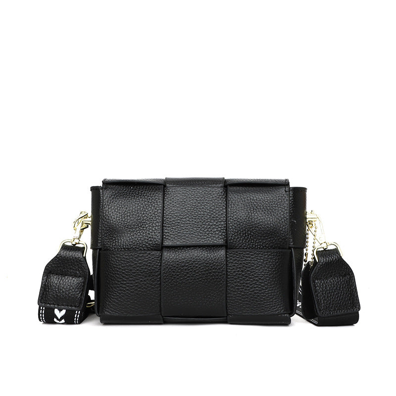Women's Leather Mini Trendy Head Layer Cowhide Shoulder Bags