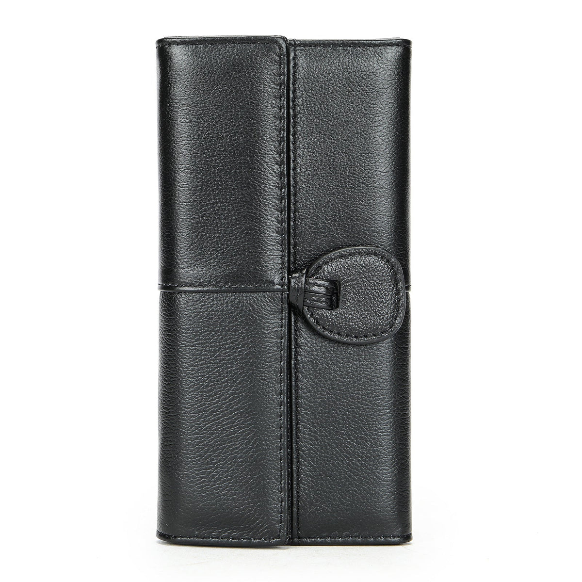 Women's Leather Exquisite Soft Cowhide Fashionable Zipper Ladies Wallets