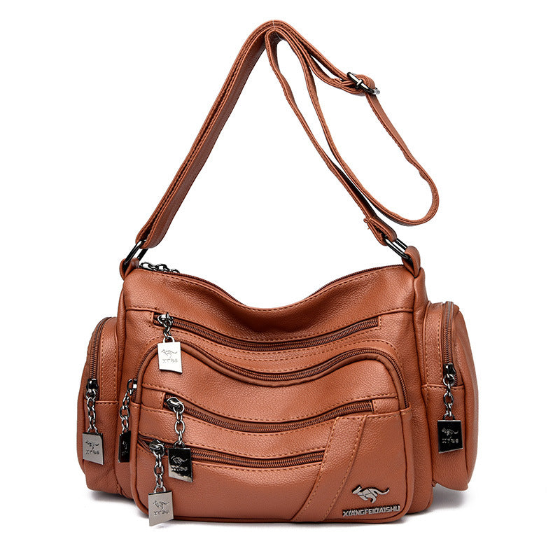 Women's Korean Stitching Classy Mom Trendy Bags