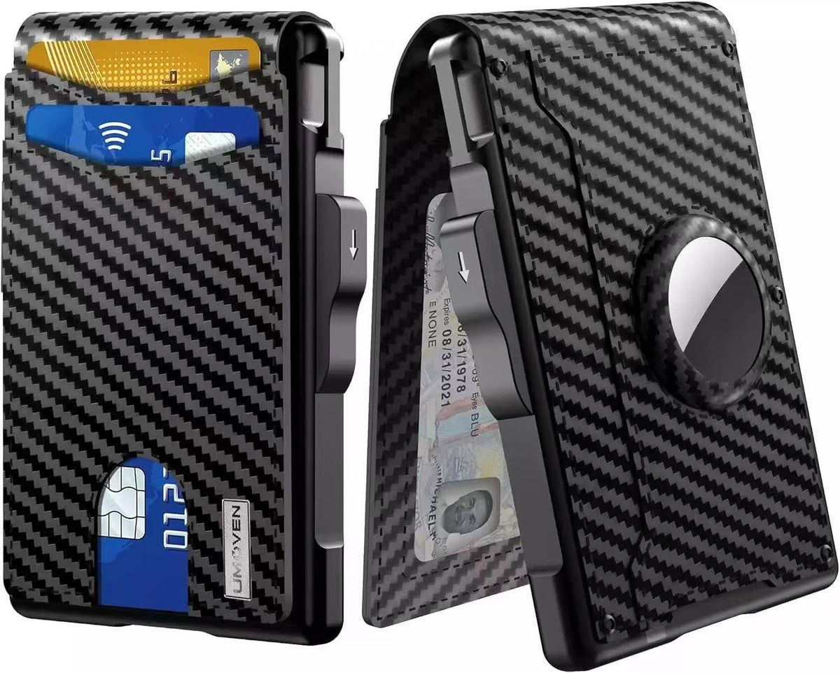 Men's Metal Automatic Pinball Credit Business Card Holder