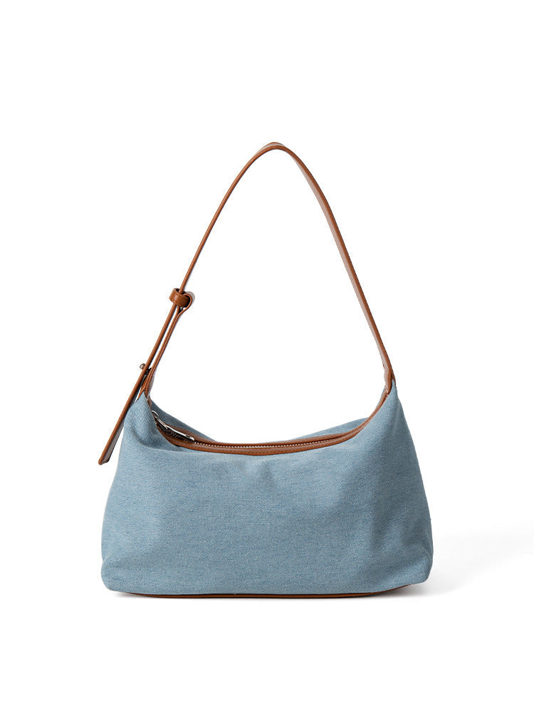 Summer Denim Design Retro Commuter High-grade Shoulder Bags