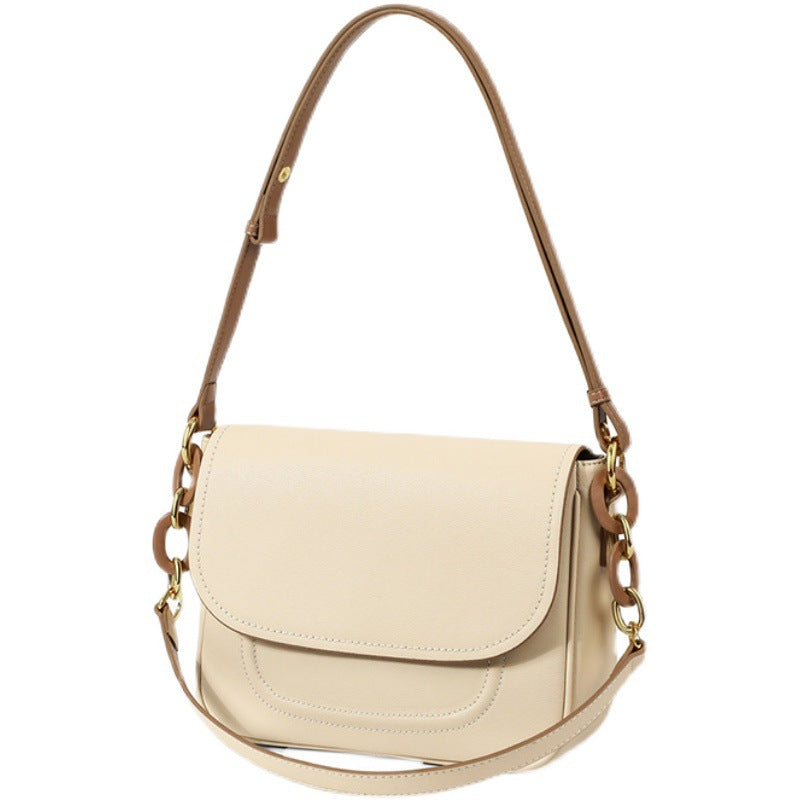 Cool Trendy High-grade Cowhide Underarm Fashion Crossbody Bags