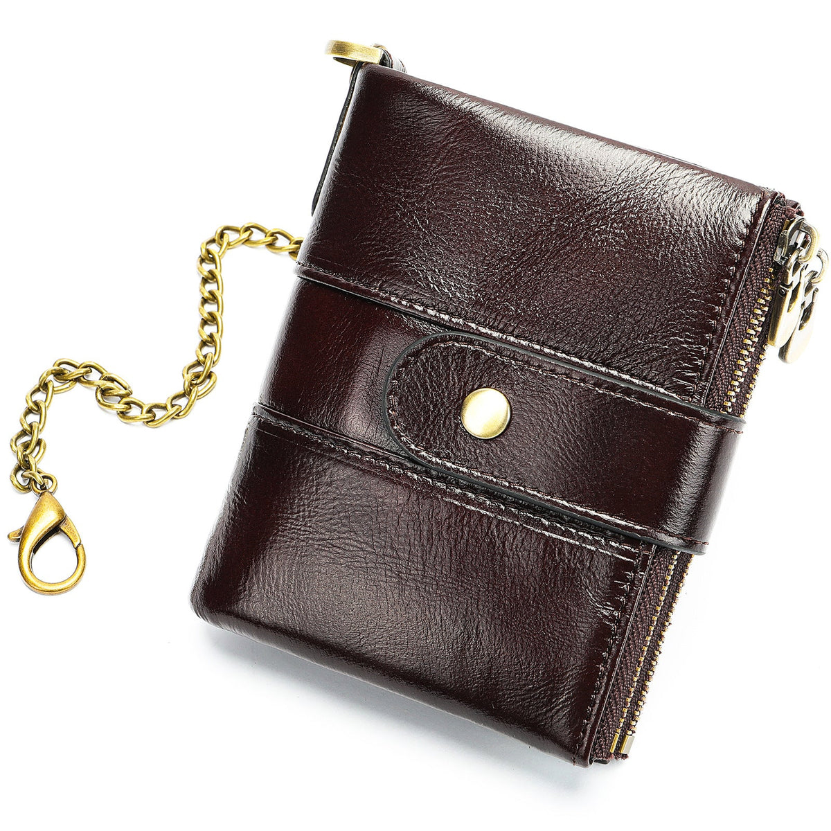 Men's Western Denim Swiping Long First Layer Men's Wallets