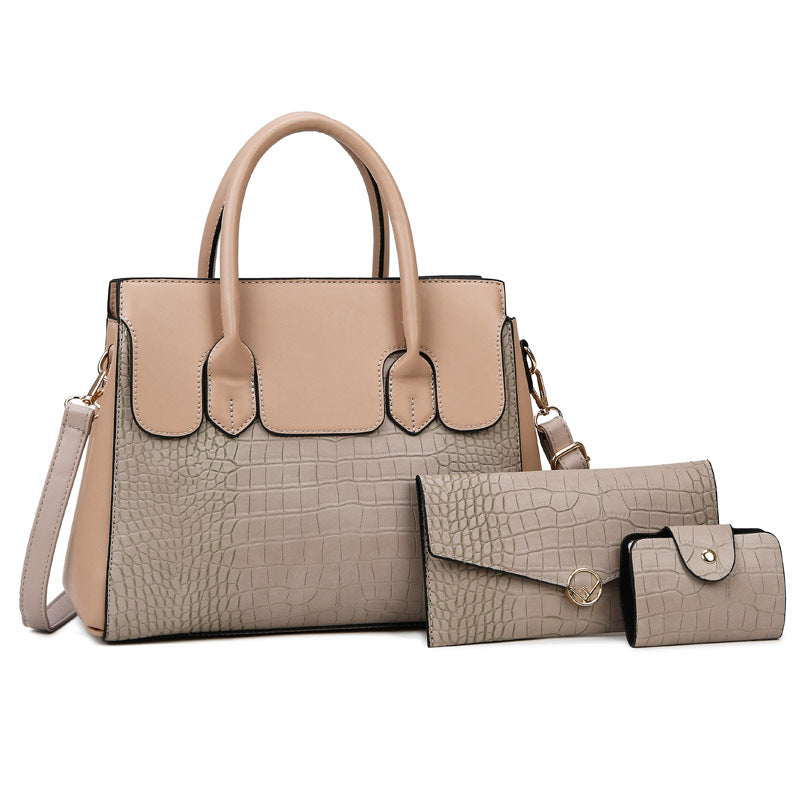 Women's Fashion Classic Stylish Retro Three-piece Shoulder Bags