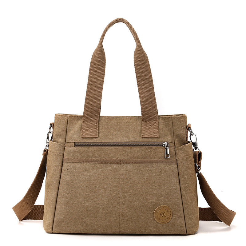 Women's Fashionable Simple Korean Style Portable Large Bags