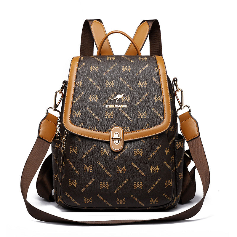Women's Attractive Fashion Large Capacity Tide Backpacks