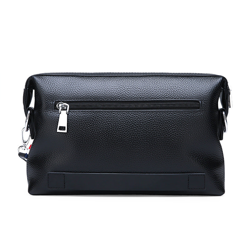 Men's Clutch Genuine Leather Hand Grab Soft Men's Handbags