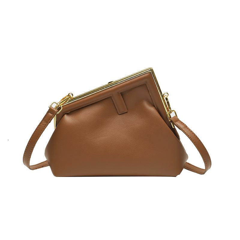 Women's Glamorous Fashion Retro Textured Triangle Bags
