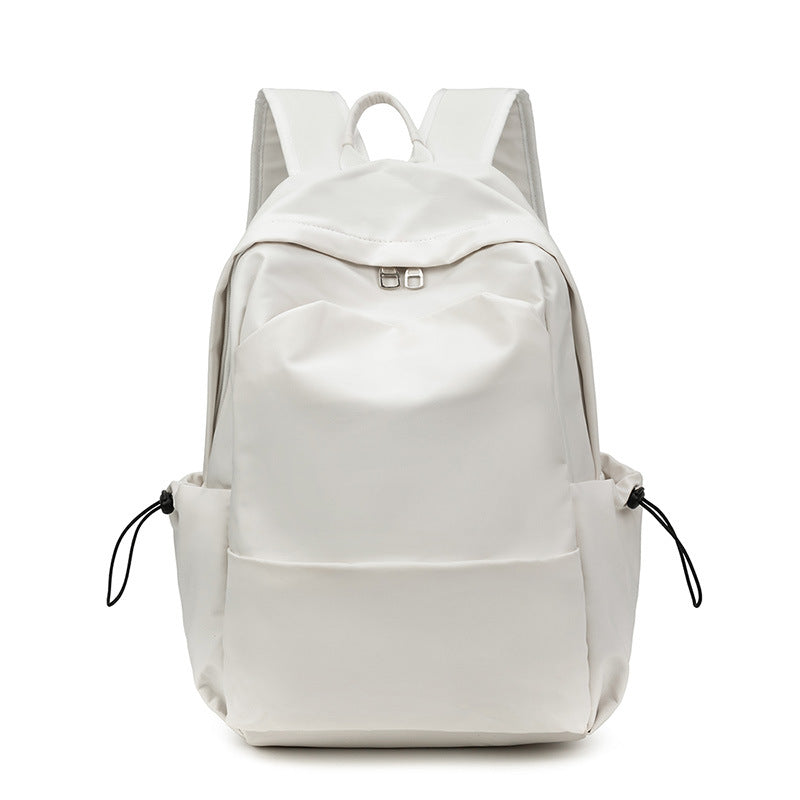 Capacity Solid Color Female Korean Male Bags