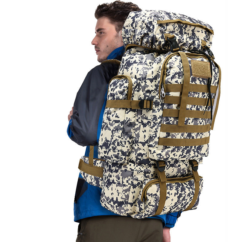 Large Capacity Exercise Camouflage Military Training Backpacks