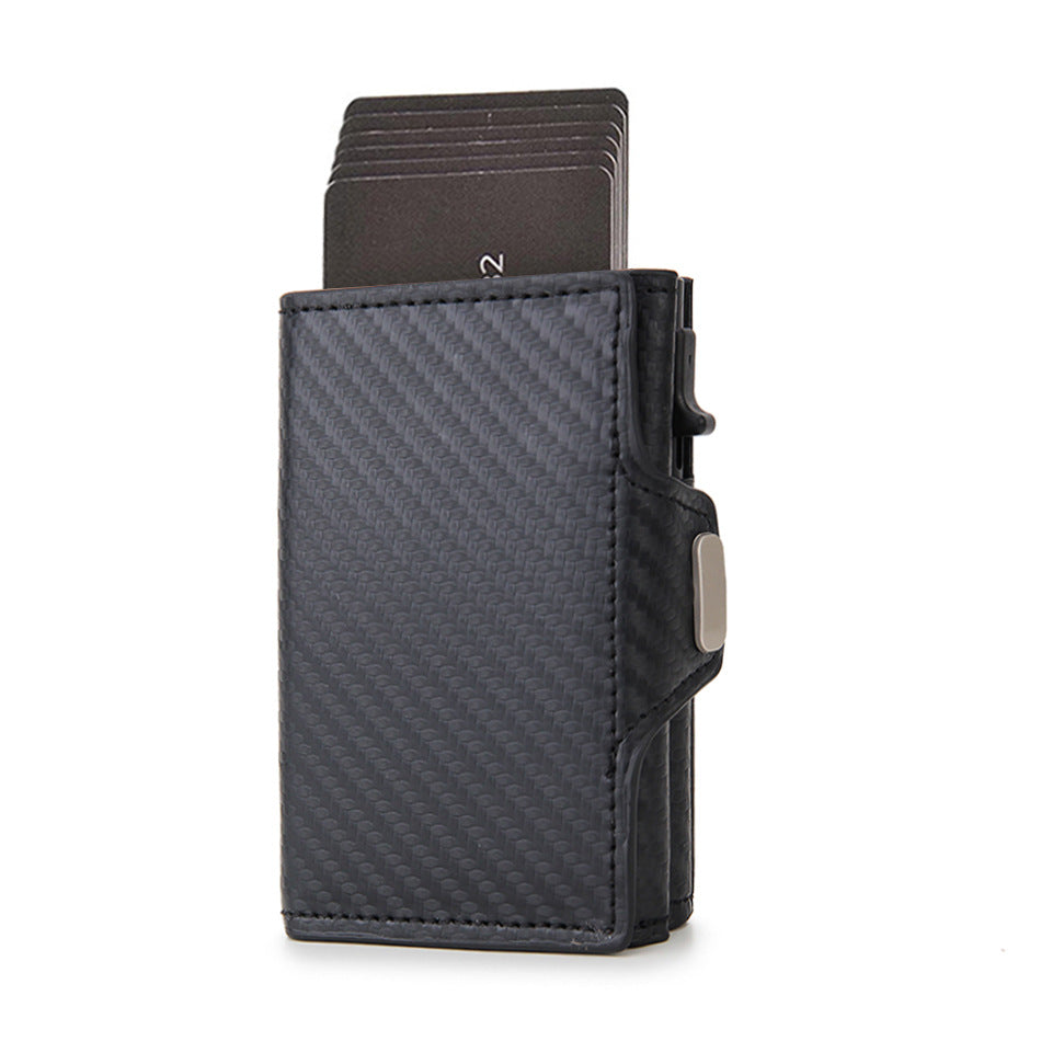 Men's Automatic Pop-up Cassette Multiple Slots Man's Card Holder