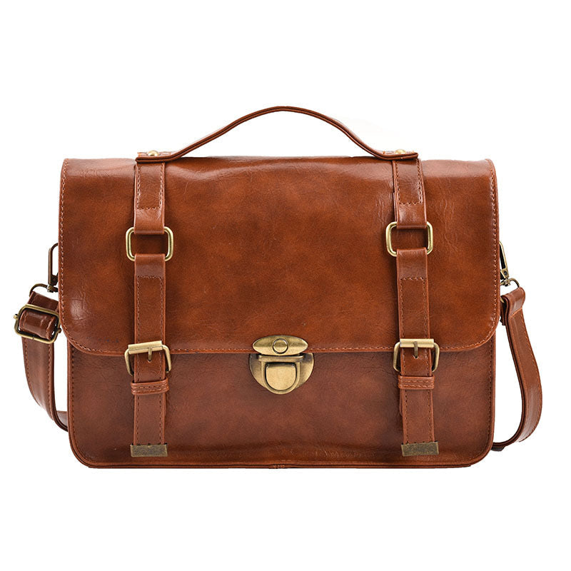 Women's Retro Korean Preppy Style Uniform Handbags
