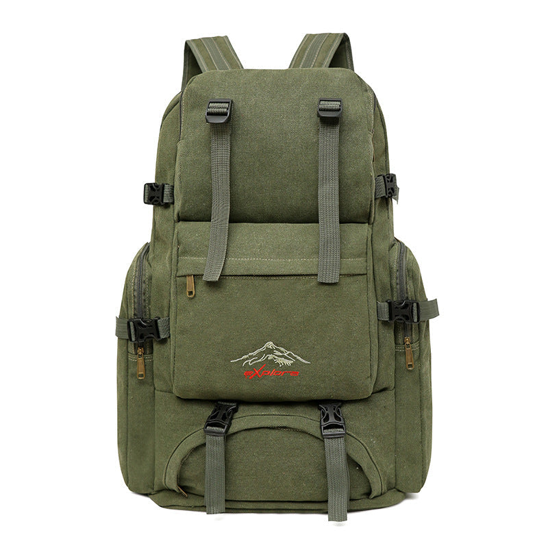 Men's Retro Canvas Large Capacity Work Business Backpacks