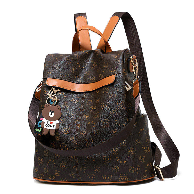 Innovative Women's Comfortable Soft Leather Large Backpacks