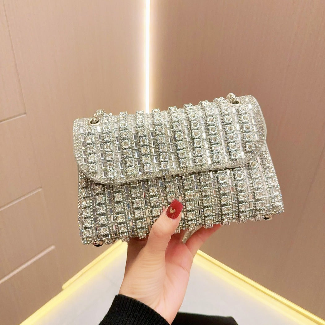 Slouchy Banquet Chain Hand Fashion Team Evening Bags