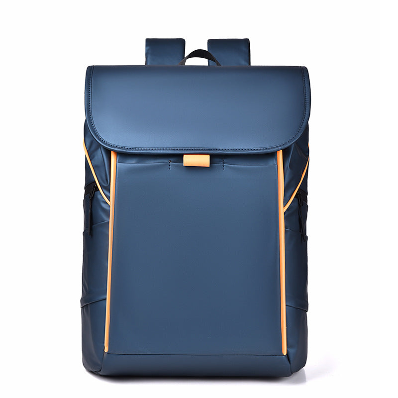 Men's Capacity Lightweight Convenient Computer Business Spring Contrast Color Backpacks