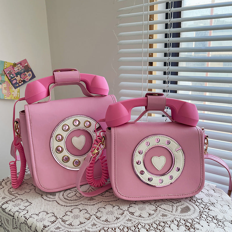 Women's Fashion Personality Creativity Gradient Color Funny Crossbody Bags